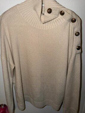 The Kooples Wool Sweater Beige Size L
